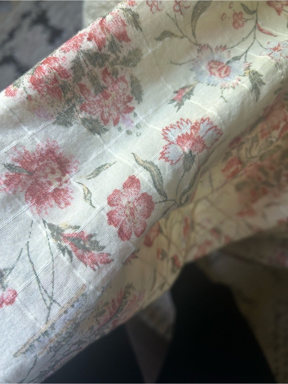 Free People Oasis Printed Midi Dress with Floral Print - Picture 7 of 7